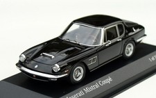 Maserati Mistral Coupé anno 1964-1970, nero, Minichamps 1:43, limit. 330 pezzi