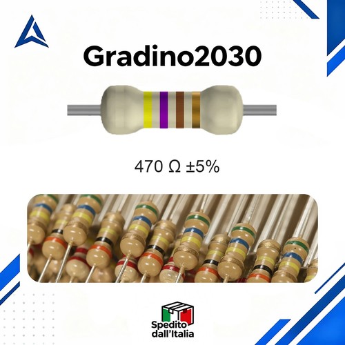 50x resistenze strato carbonio - 50x,