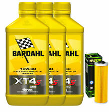 Kit tagliando KTM 950 990 Adventure Super Duke Bardahl XT4 S 10W60 filtro olio 