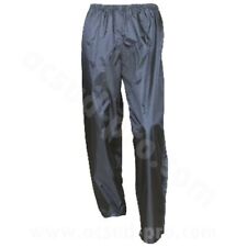 PANTALONI ANTI PIOGGIA MOTO SCOOTER ELASTICIZZATI NERO TAGLIA M CON BORSA