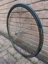 CAMPAGNOLO Gran Sport High Flange 28 Front PISTA NISI LASER DT  Flat Spokes TUFO