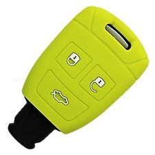 Custodia protettiva cover silicone chiave auto per Fiat Croma 194 3 tasti chiave