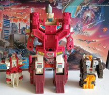 TRANSFORMERS COMPUTRON robot LOTTO 3 TECHNOBOTS G1  hasbro NO TAKARA diaclone  M