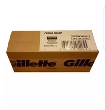 50x100ct Perma Sharp Professional | Lame per rasoio a bordo singolo SCATOLA COMPLETA