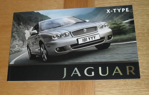 Brochure jaguar type - jaguar, x