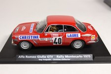 Fly Slot Car 1/32-Alfa Romeo Giulia GTV Rally Montecarlo 1975 ref #A802 NUOVO