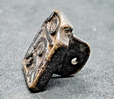 Antico sigillo conio in bronzo