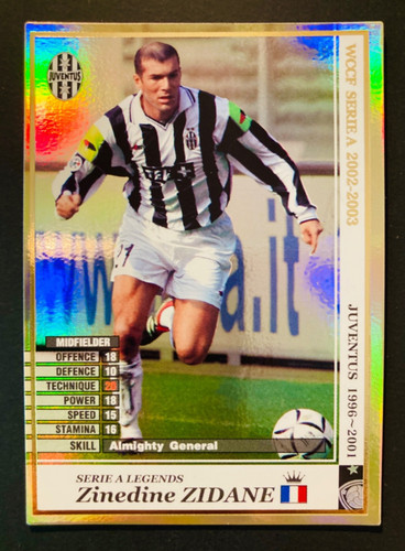 2002 panini wccf serie - serie, a
