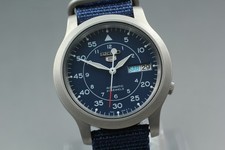 [N MINT] SEIKO 7S26-02J0 Military Date Navy Orologio automatico da uomo dal G...