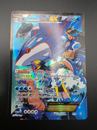 Team aqua kyogre 6 34 - aqua's, ex