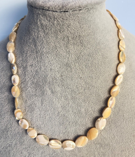 Collana pietre madreperla - collana,