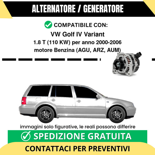 Alternatore golf variant - golf,