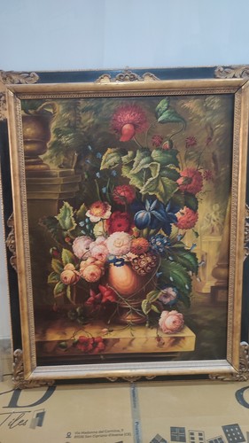 Quadro dipinto natura morta