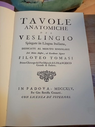 Tavole anatomiche del - tavole,