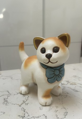 Thun gatto con fiocco - con, azzurro