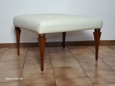 Mega Pouf D'epoca In Legno Di