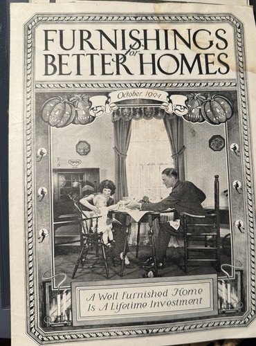 Rare vintage 1924 furnishings - vintage,