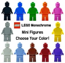 Lego monochrome mini figure - lego,