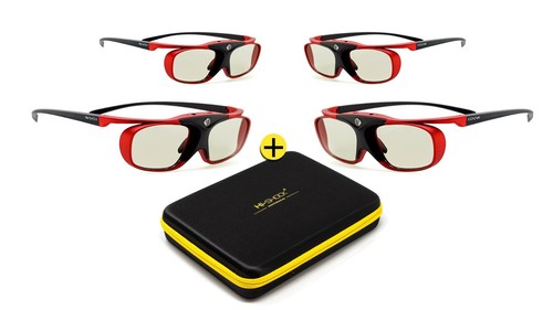 Occhiali shock scarlet - 3d, hi-shock