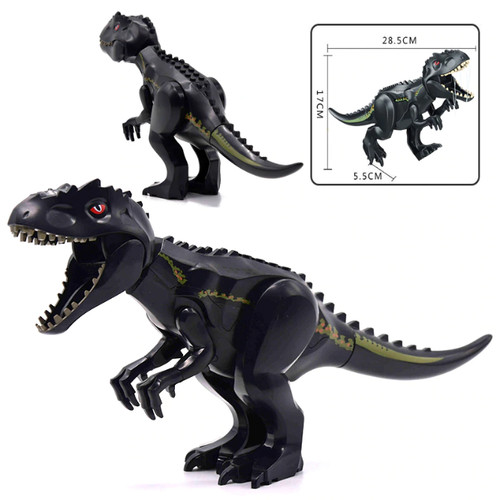Action figure jurassic black - black, t