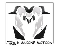 KIT CARENE TMAX 560 2020 2021 BIANCO LUCIDO 14 PEZZI CARENE SCOCCHE PLASTICHE