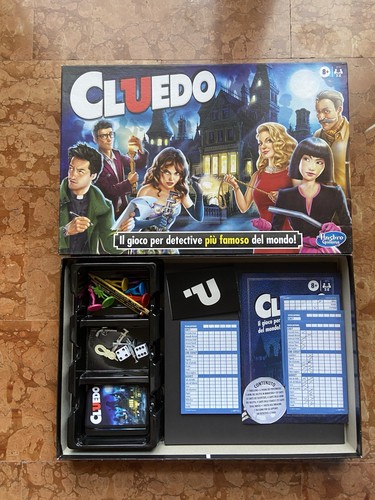 Hasbro gaming cluedo - gioco, da