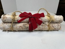 3 piccoli tronchi di betulla