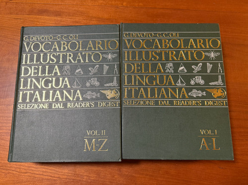 Vocabolario illustrato della - illustrato,