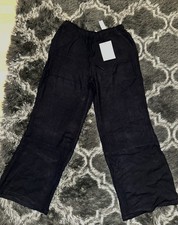 Pantalone in tessuto blu scuro