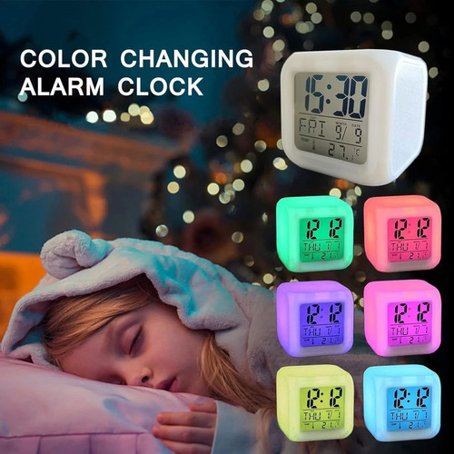 Cubo led orologio con - cubo,