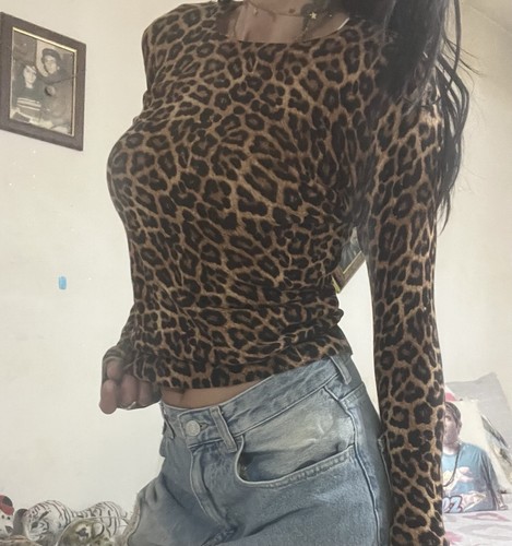 Zara maglia donna animalier - maglia,