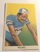 FIGURINE IL CICLISMO-CYCLISME-CICLISTI  SIDAM 1960  # 64 - MILANI - CARD