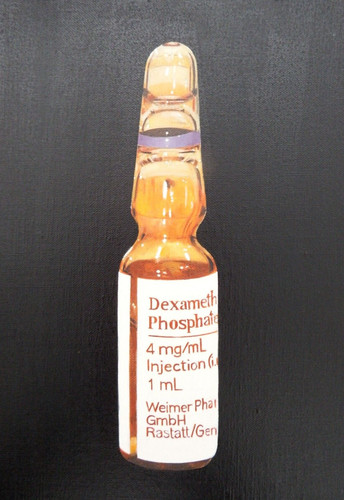 Quadro olio desametasone