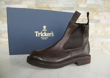 TRICKER'S Tg. 37,5 4,5 Stivaletti Chelsea Boots Scarpe Braun Nuovo Ehemuvp
