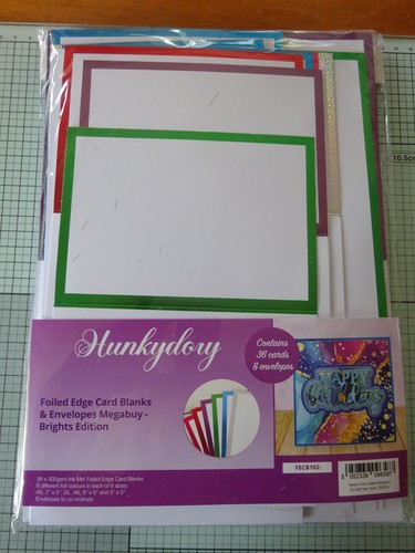 Hunky dory xfoiled edge carte - edge,
