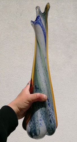 Antico vaso vetro murano - antico, alto