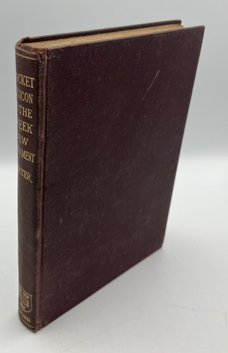 Pocket lexicon the - to, greek