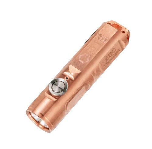 Torcia portachiavi edc rame - portachiavi,