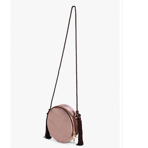 Borsa donna rotonda - , velluto
