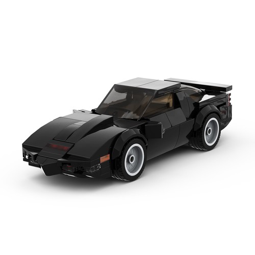 Knight rider kitt set blocchi - rider,
