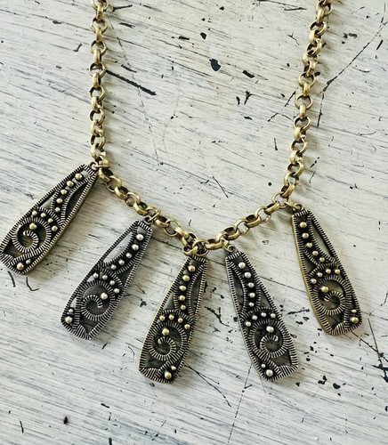 Collana vintage pendenti - vintage,