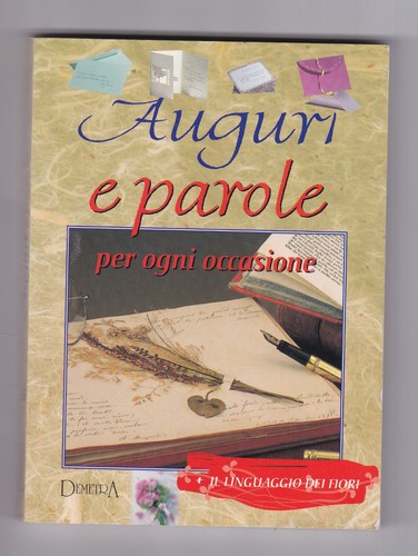 Libro auguri parole - auguri, e