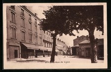 CPA Boen, Rue de Lyon 1927 