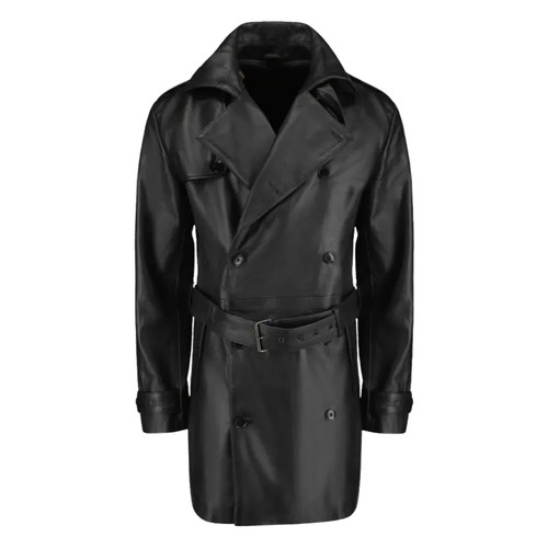 Trench uomo nero - , con