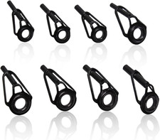 8 Pezzi Cimino Canna Da Pesca Ricambio, Anelli Di Guida Di Pesca Di Ricambio in 