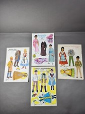 Vintage 1967 BAMBOLA DI CARTA