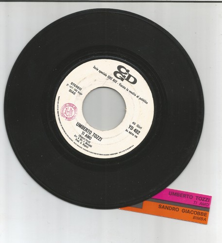 Umberto tozzi giri jukebox - 45,