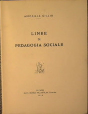 Linee di Pedagogia Sociale