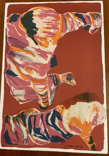 Ugo maffi litografia 1973 - maffi, +litografia