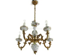 Lampadario stile Capodimonte 6
